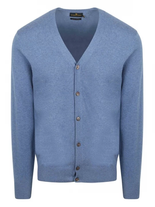 Foto van product Steppin' out Gebreid vest blauw