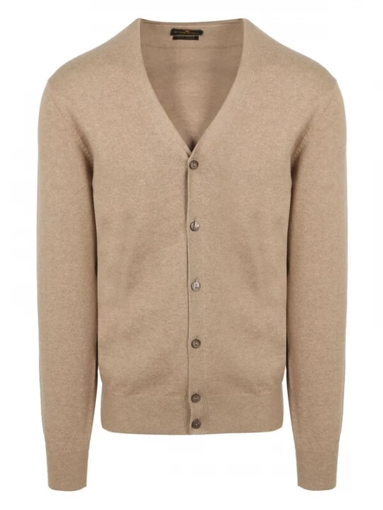 Foto van product Steppin' out Gebreid vest bruin