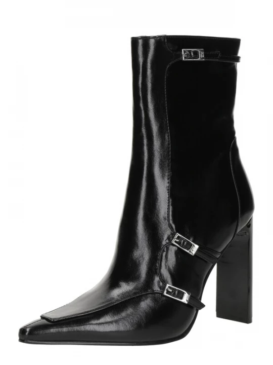 Foto van product STEVE MADDEN Enkellaarsjes 'Fastened' zwart