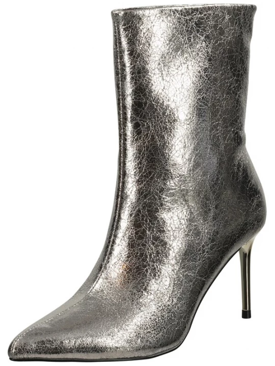 Foto van product STEVE MADDEN Enkellaarsjes zilver