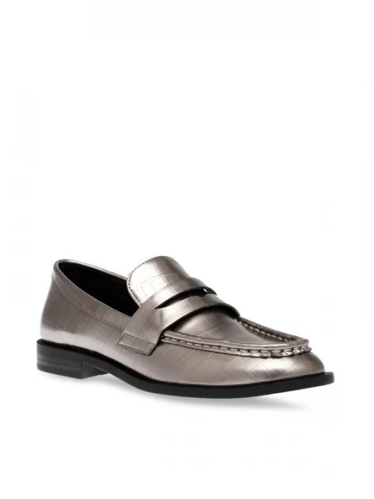 Foto van product STEVE MADDEN Mocassins 'Harlem Pewter Shoes' grijs
