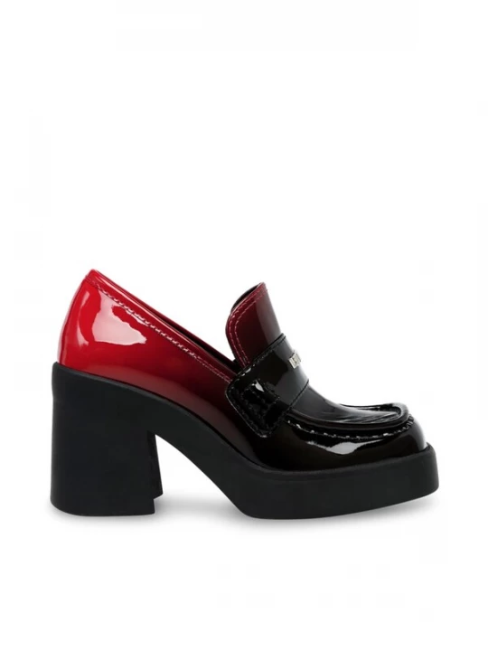 Foto van product STEVE MADDEN Mocassins 'UTMOST-SM BLK / RED' rood / zwart