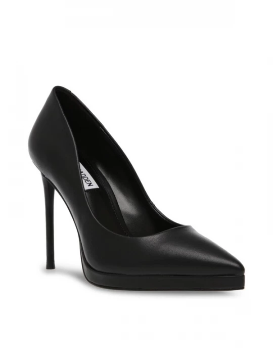 Foto van product STEVE MADDEN Pumps 'Klassy Black Lea Nappa Lea' zwart