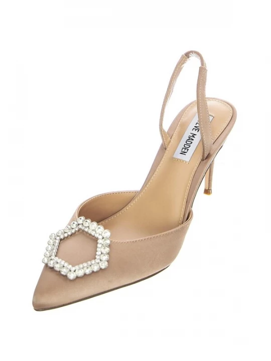 Foto van product STEVE MADDEN Pumps 'LUCENT NUDE SATIN' beige