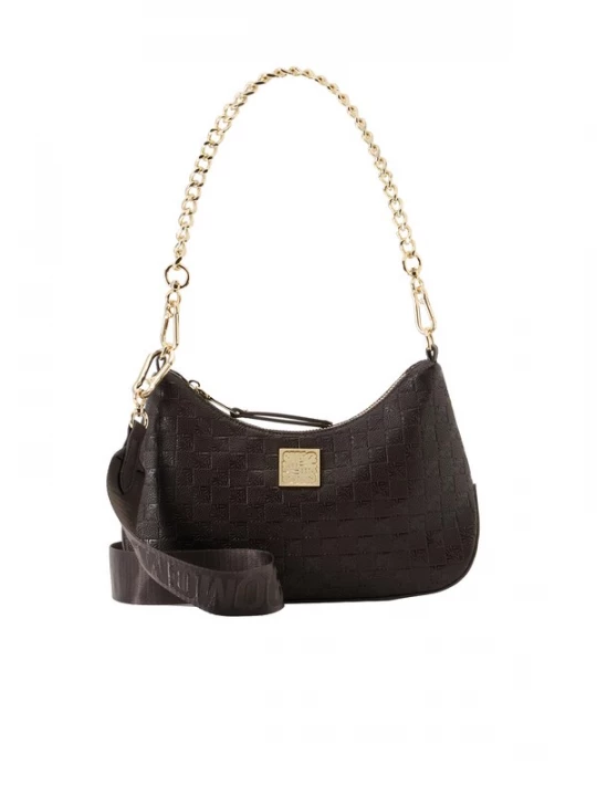 Foto van product STEVE MADDEN Schoudertas beige / chocoladebruin