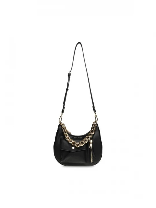 Foto van product STEVE MADDEN Schoudertas 'BOzzy Black / Gold' zwart