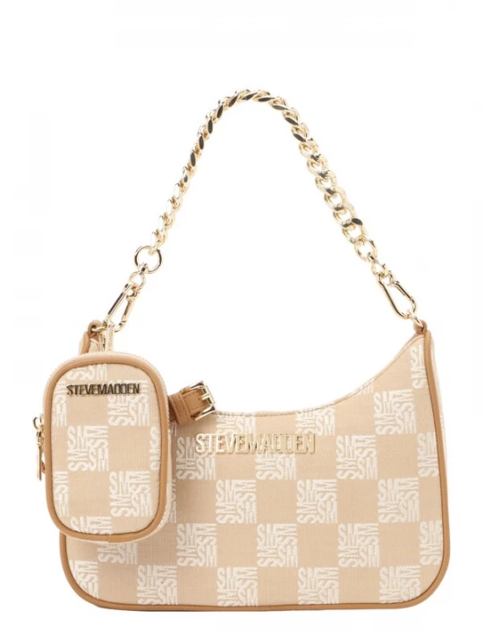 Foto van product STEVE MADDEN Schoudertas 'Bvital-8' beige / wit