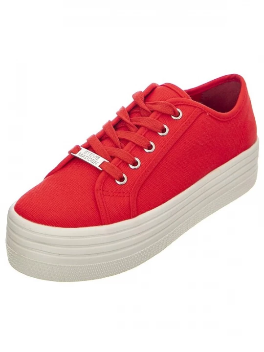 Foto van product STEVE MADDEN Sportieve veterschoen 'Bobbi' rood