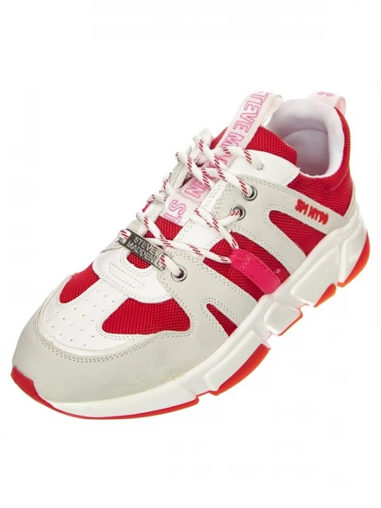 Foto van product STEVE MADDEN Sportieve veterschoen 'Gamegirl' wit