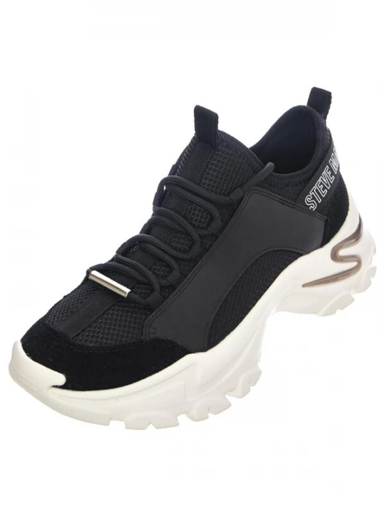 Foto van product STEVE MADDEN Sportieve veterschoen 'Womens Medusa Black Shoes' zwart