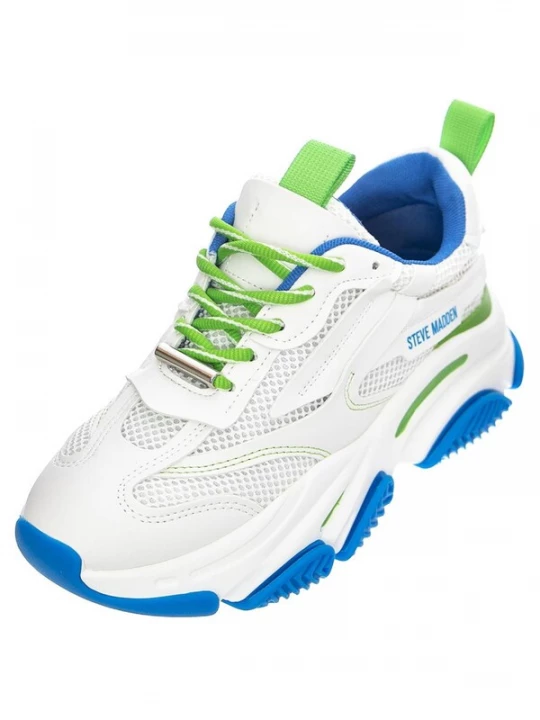 Foto van product STEVE MADDEN Sportieve veterschoen 'Womens Possession Green / Multi Shoes' wit