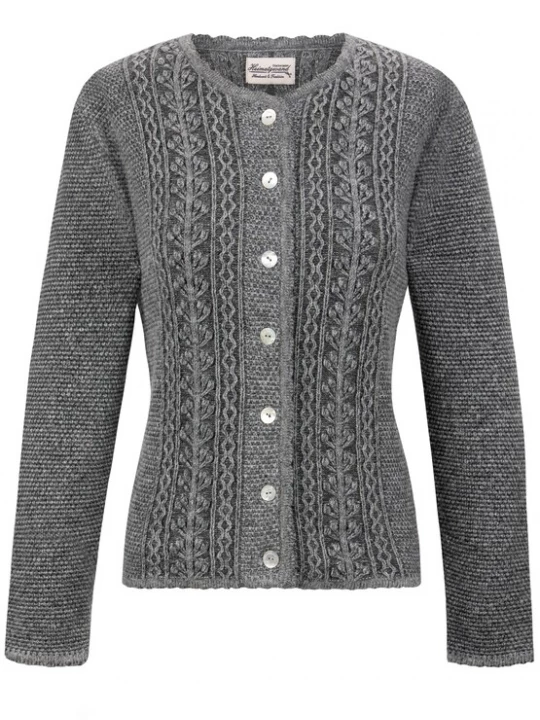 Foto van product STOCKERPOINT Gebreid vest 'Mabella' donkergrijs