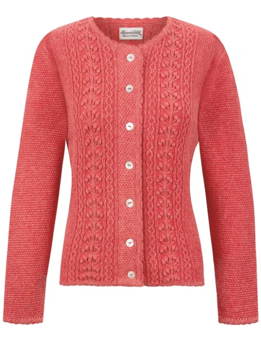 Foto van product STOCKERPOINT Gebreid vest 'Mabella' donkeroranje