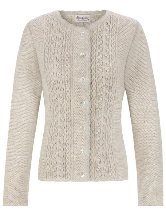 Foto van product STOCKERPOINT Gebreid vest 'Mabella' natuurwit