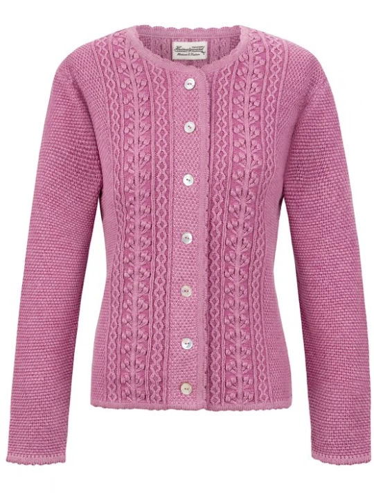 Foto van product STOCKERPOINT Gebreid vest 'Mabella' roze gemêleerd