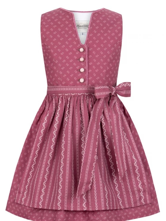 Foto van product STOCKERPOINT Jurk 'Leni' bessen / wit