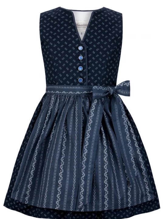 Foto van product STOCKERPOINT Jurk 'Leni' donkerblauw / wit