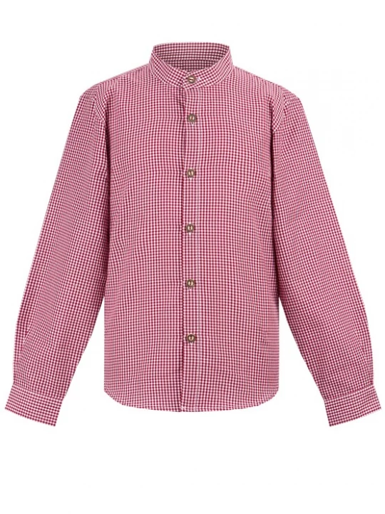 Foto van product STOCKERPOINT Overhemd 'Marius jr.' rood / wit