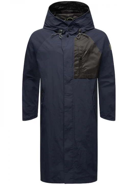 Foto van product STONE HARBOUR Tussenjas 'Zafaar' navy / zwart