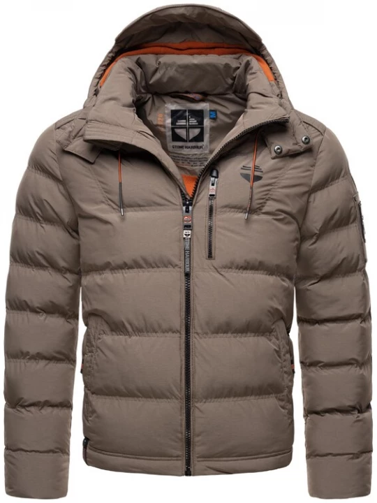 Foto van product STONE HARBOUR Winterjas 'Arvidoo' lichtbruin