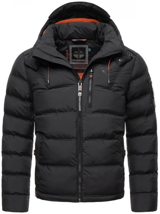 Foto van product STONE HARBOUR Winterjas 'Arvidoo' zwart