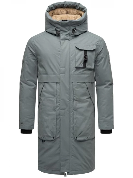 Foto van product STONE HARBOUR Winterjas 'Cyriaan XX' smoky blue