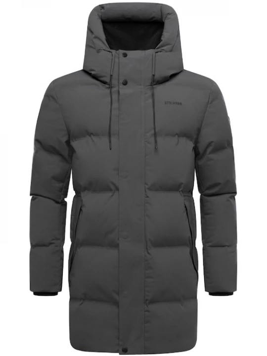 Foto van product STONE HARBOUR Winterjas 'Darianoo XX' antraciet