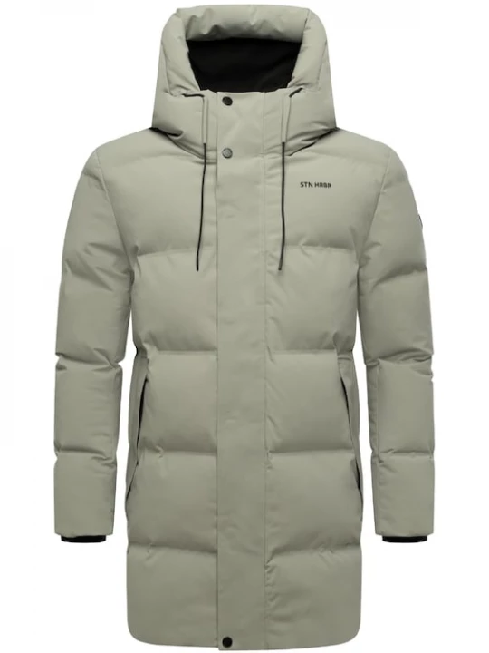 Foto van product STONE HARBOUR Winterjas 'Darianoo XX' lichtgrijs