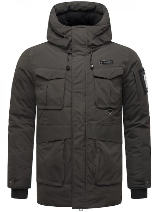 Foto van product STONE HARBOUR Winterjas 'Edriik XX' zwart