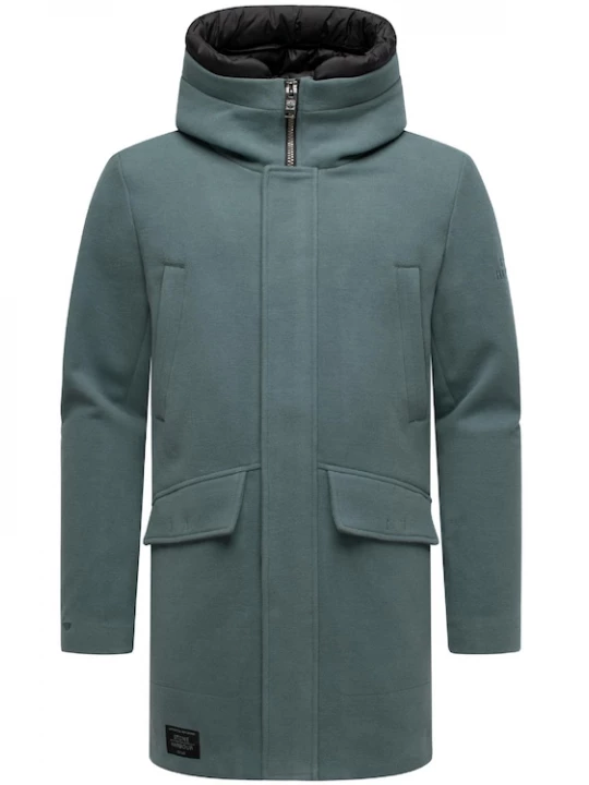 Foto van product STONE HARBOUR Winterjas 'Fenroos' smoky blue