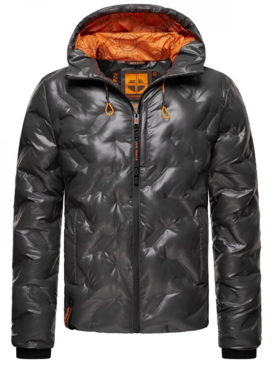 Foto van product STONE HARBOUR Winterjas 'Geroo' grijs / antraciet