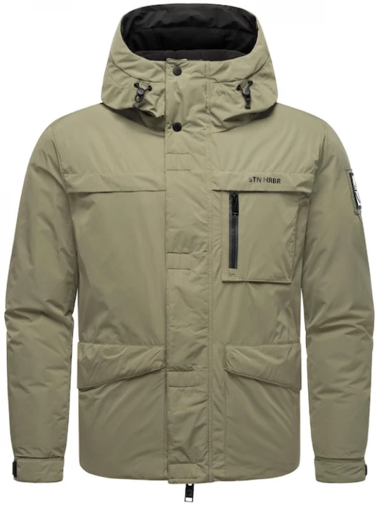 Foto van product STONE HARBOUR Winterjas groen