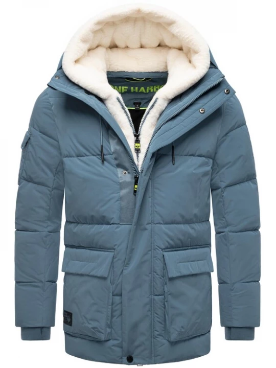 Foto van product STONE HARBOUR Winterjas 'Lauroo XX' duifblauw