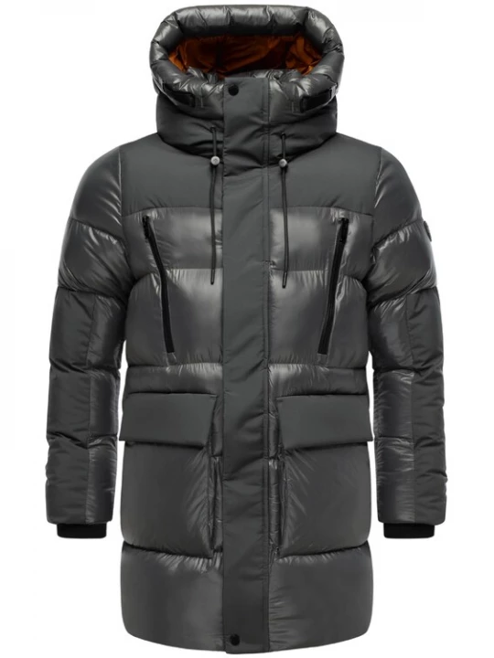Foto van product STONE HARBOUR Winterjas 'Neelion' antraciet / donkergrijs