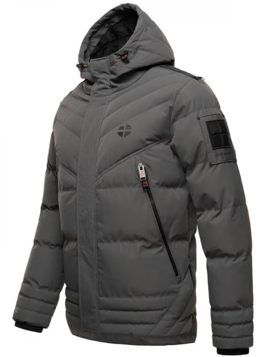 Foto van product STONE HARBOUR Winterjas 'Romaan' antraciet