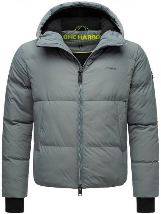 Foto van product STONE HARBOUR Winterjas 'Tayroos XX' rookgrijs