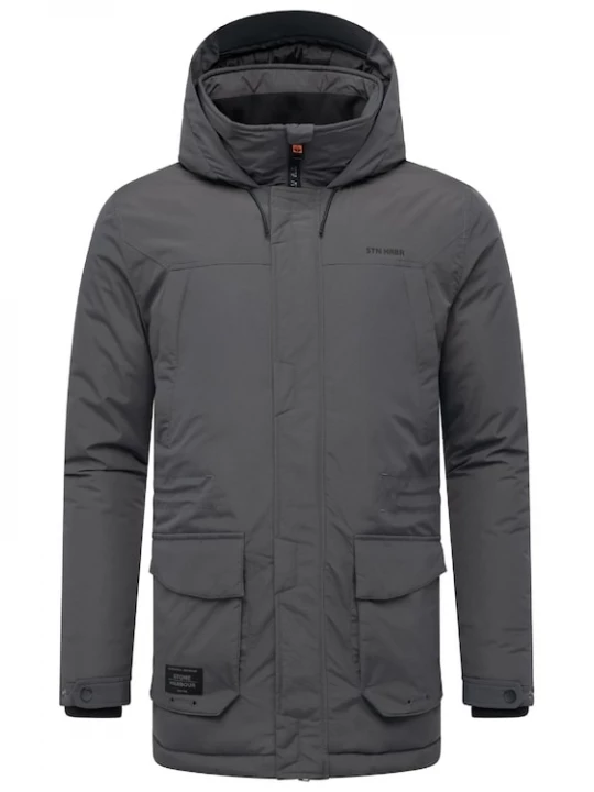 Foto van product STONE HARBOUR Winterjas 'Wadiim' antraciet