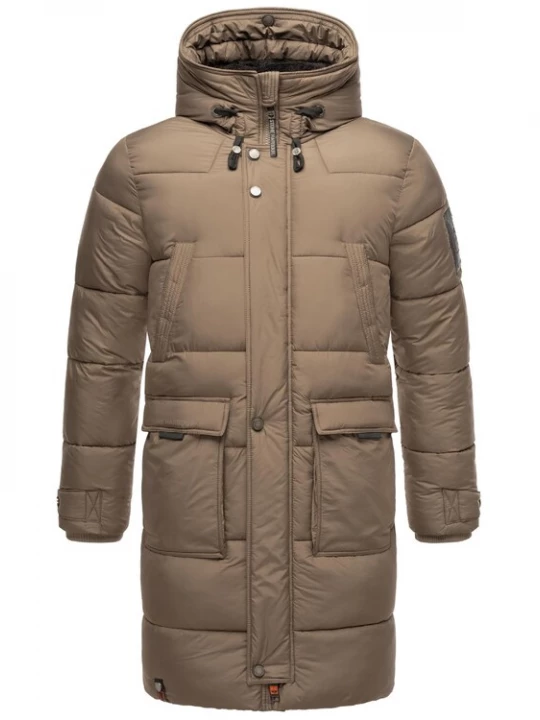 Foto van product STONE HARBOUR Winterparka 'Beviis' ombergrijs