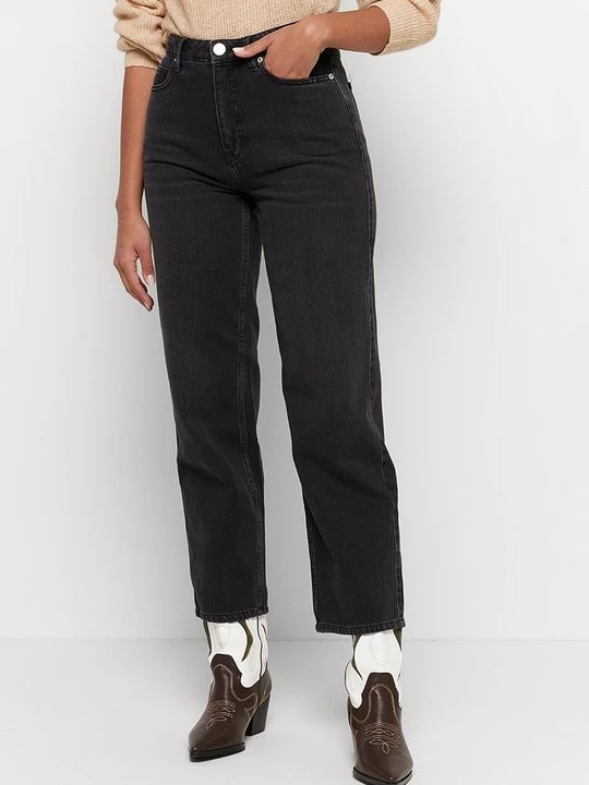 Foto van product Straight leg jeans 2nd Day zwart