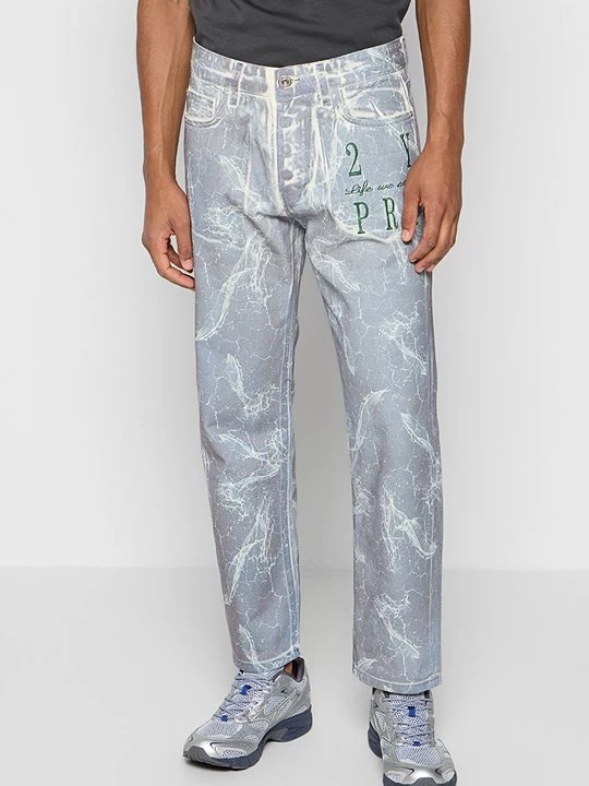 Foto van product Straight leg jeans 2Y Premium beżowy