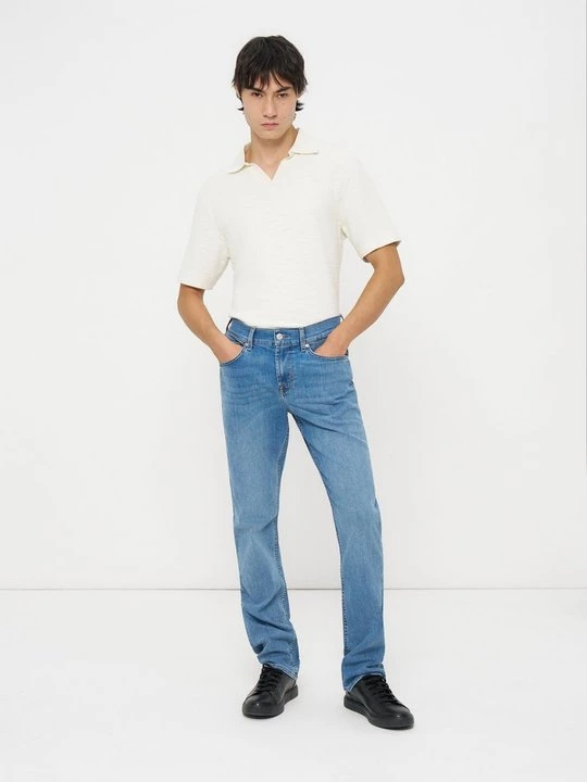Foto van product Straight leg jeans 7 For All Mankind lichtblauw