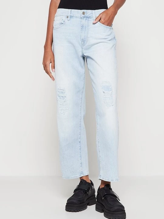 Foto van product Straight leg jeans 7 For All Mankind lichtblauw