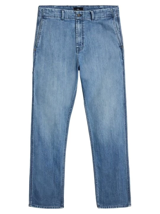 Foto van product Straight leg jeans 7 For All Mankind lichtblauw denim