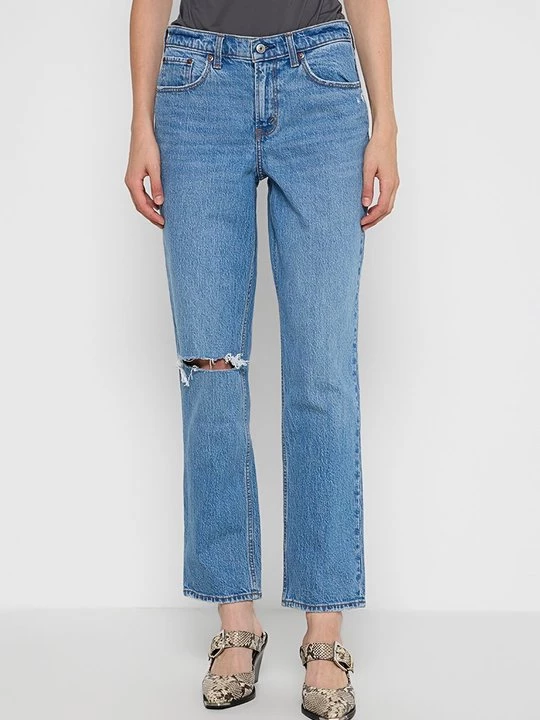 Foto van product Straight leg jeans Abercrombie & Fitch blauw