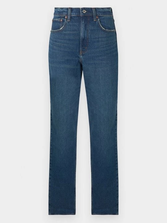 Foto van product Straight leg jeans Abercrombie & Fitch donkerblauw denim