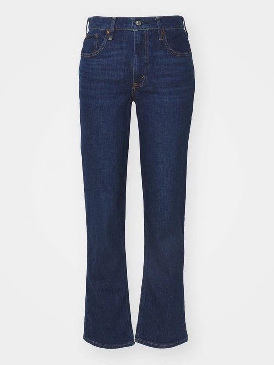 Foto van product Straight leg jeans Abercrombie & Fitch donkerblauw denim