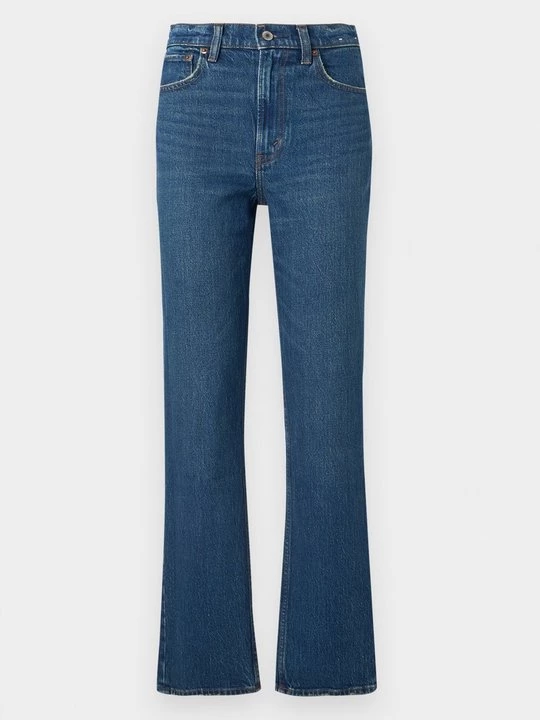Foto van product Straight leg jeans Abercrombie & Fitch donkerblauw denim