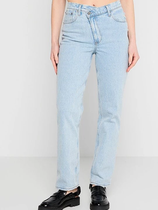 Foto van product Straight leg jeans Abercrombie & Fitch lichtblauw