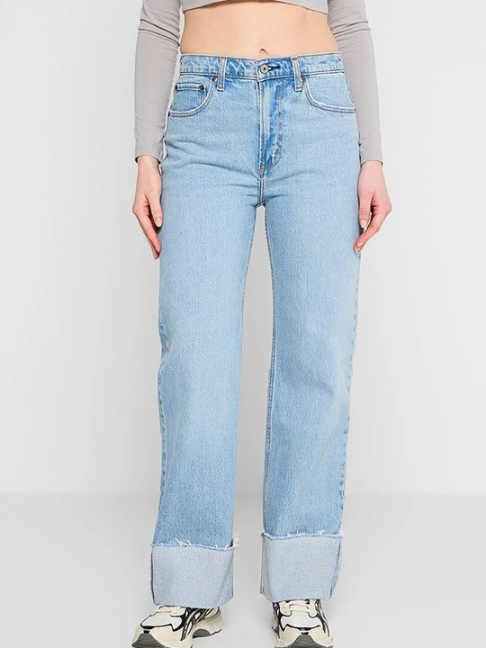 Foto van product Straight leg jeans Abercrombie & Fitch lichtblauw
