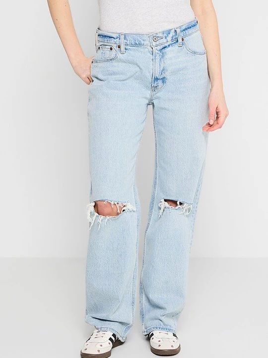 Foto van product Straight leg jeans Abercrombie & Fitch lichtblauw